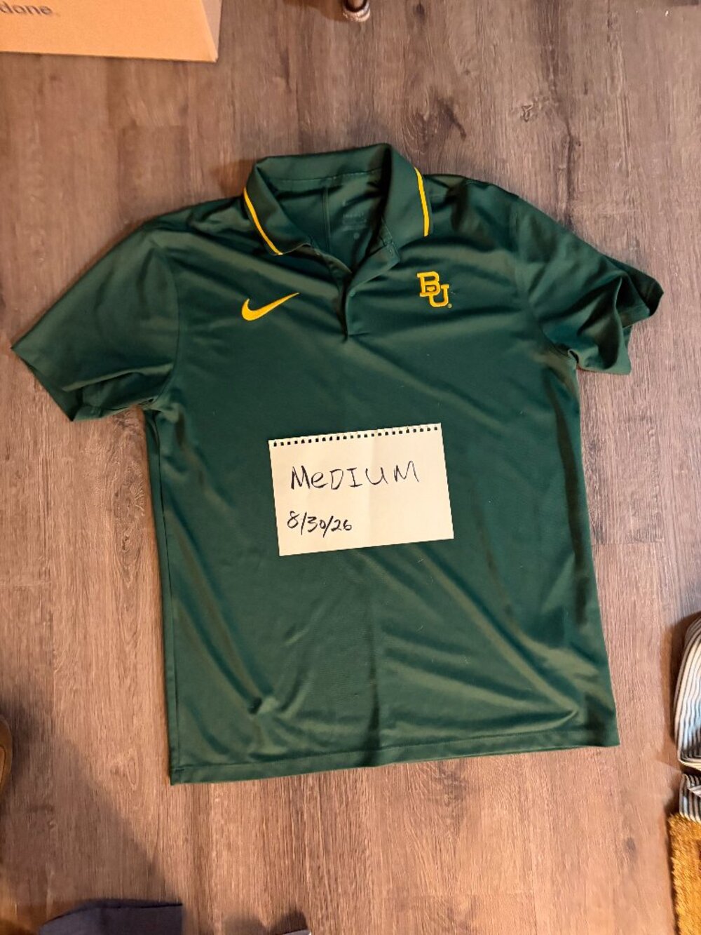 2 Polo Bundle - Nike Baylor Bears - Green - Size Medium